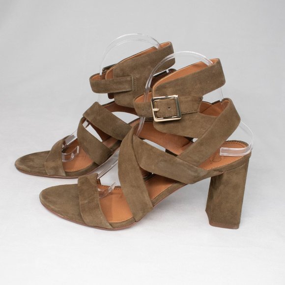 Sarto by Franco Sarto Tristan Block Heeled Gladiator Sandal - Picture 4 of 10